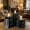 Black, variant on 3D Printed Flameless LED Candles Set of 3 | PLA Candlesticks with Remote & Timer | Wedding Decor, Housewarming Gift for Her