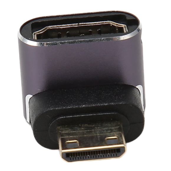 HD Multimedia Interface Connector, Aluminum Alloy Shell Male To Female Mini HD Multimedia Interface Adapter Plug And Play For Cameras For Office