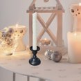 thumbnail image 4 of EGYMEN Candle Holder, Vintage Iron Candelabrum, Retro Mini Candle Stand, Elegant Metal Candlestick for Home Decoration(Black), 4 of 6