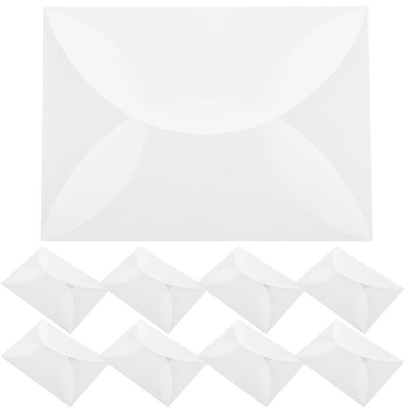 Shisuyan 10pcs Petal Envelopes Paper Envelopes Wedding Invitation Greeting Cards Envelope