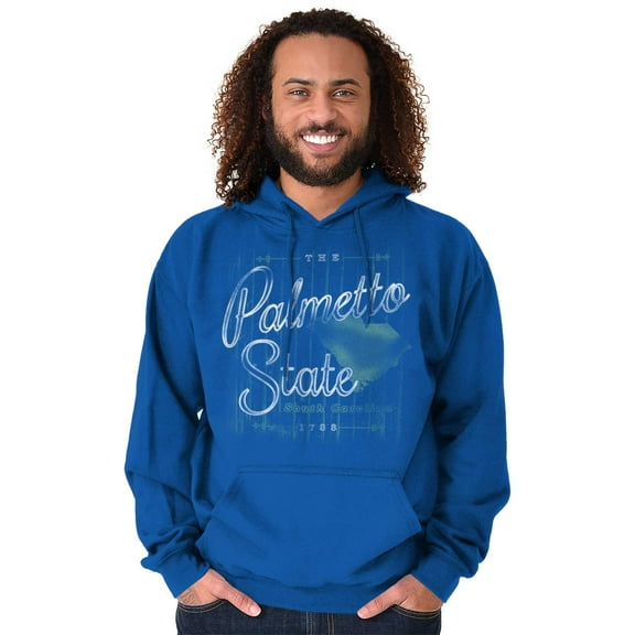 South Carolina Cute Palmetto State Hoodie Sweatshirt Women Men Brisco Brands S