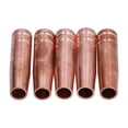 thumbnail image 2 of Kit de 5 boquillas de protección para pistola de soldadura de gas de cobre, funda protectora para puntas de contacto de antorcha, 2 of 14