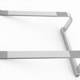thumbnail image 5 of Desktop Laptop Stand Stable Ergonomic Aluminum Computer Riser Cooling (Silver), 5 of 6
