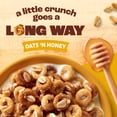 thumbnail image 3 of Cheerios Oat Crunch Oats 'N Honey Breakfast Cereal, Family Size, 24 oz, 3 of 15