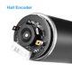 thumbnail image 3 of Motor de engranaje de tornillo sin fin Uxcell DC24V 28RPM con codificador, 3 of 7