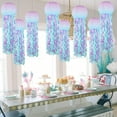 thumbnail image 7 of Mermaid Party Decorations, Jellyfish Paper Lanterns Mermaid Scales Hanging Lantern for Mermaid Birthday Party Baby Shower Under The Sea Ocean Decorations Pack of 8, 7 of 7