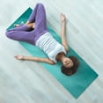 thumbnail image 5 of Life Energy 6mm Thick Reversible Non-Slip Yoga Mat with carry strap, Mantra, 5 of 7