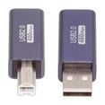 thumbnail image 5 of Chenyang 2pcs/lot USB 2.0 B Type Female to Type-A & Type-B Male Extension Adapter for Printer Scanner Disk, 5 of 9