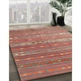 thumbnail image 2 of Ahgly Company Indoor Rectangle Contemporary Red Oriental Area Rugs, 8' x 10', 2 of 6