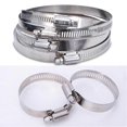 thumbnail image 3 of 10pcs Adjustable 304 Stainless Steel Duct Clamps Hose Clamp Pipe Clamp Air Ducting Clamp, 3 of 3