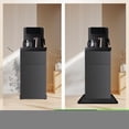 thumbnail image 3 of Water Cooler Mat - (22" X 19") Non-slip With Raised Edge For Foor Protector  Under Dispenser Bedrooms Kitchens Offices Bars (black), 3 of 7