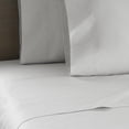 thumbnail image 3 of 250 Thread Count Cotton Percale Sheet Set, Queen, Misty Gray, 3 of 4