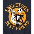 thumbnail image 3 of Nightmare Before Christmas - Skeletons Best Friend Zero And Jack - Men's Crew Fleece Sweatshirt, 3 of 5