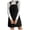Black, variant on Women's Corduroy A Line Cute Jumper Pinafore Bib Overall Mini Dress Skirt,Black
