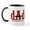 White/Black Inside, variant on CafePress - Mustache Dad Mug - 11 oz Ceramic Mug - Novelty Coffee Tea Cup