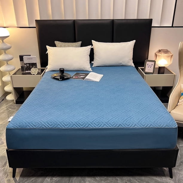 Sábana ajustable antideslizante funda protectora para colchón de hotel funda protectora para colchón de hotel