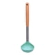 thumbnail image 1 of Utensilios de cocina de silicona con mango de acero inoxidable, cuchara de cocina antiadherente, mango de madera, utensilios de cocina de silicona MFZFUKR BST3007493-2, 1 of 6