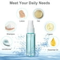 thumbnail image 5 of 3pcs 1oz Small Pump Bottle, Travel Size Pump Bottle, Lotion/Shampoo Bottle Bottle, Cleansing Mousse Pump Bottle, Bathroom Office Dispensing Bottle with 2 Labels(3 color), 5 of 7