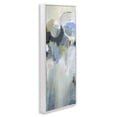 thumbnail image 2 of Stupell Industries Modern Beige & Blue Dapples White Framed Giclee Art, 13 x 30, by Lisa Ridgers, 2 of 8
