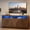 Walnut Brown, variant on 58" Fluted TV Stand with Power Outlet, LED TV Stands with Storage & Adjustable Shelf, Entertainment Center for Living Room, Mid Century, Walnut Brown