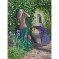 thumbnail image 2 of Arthur Hughes 19x24 Gold Ornate Framed and Double Matted Museum Art Print Titled - Fair Rosamund, 2 of 4
