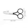 thumbnail image 2 of Unique Bargains 1 Pc 2.0 Embroidery Scissors Grooming Bathroom Black, 2 of 5