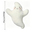 thumbnail image 3 of geerera Halloween Ghost-Shaped Decorative Pillow, Ghost Shaped Pillow for Halloween Home Decor, 3 of 6