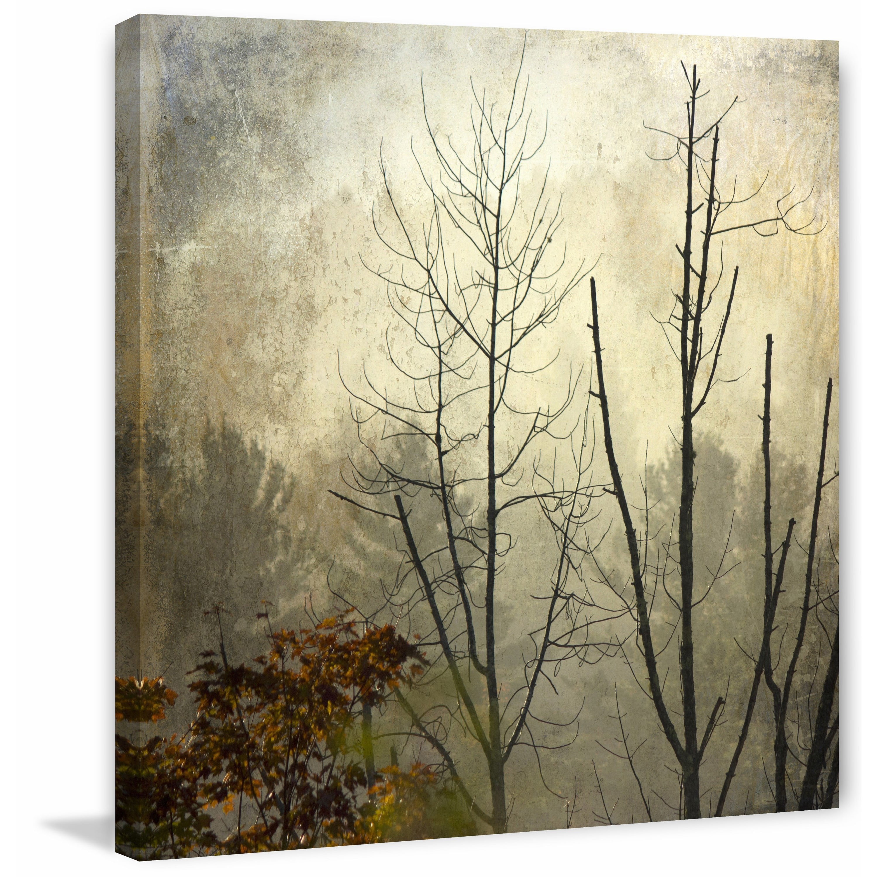"Before the First Snow" Painting Print on Wrapped Canvas