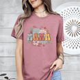 thumbnail image 5 of Floral Mama Shirt Women Wildflower Graphic Tee Cute Mom Gift Mothers Day Top, 5 of 6