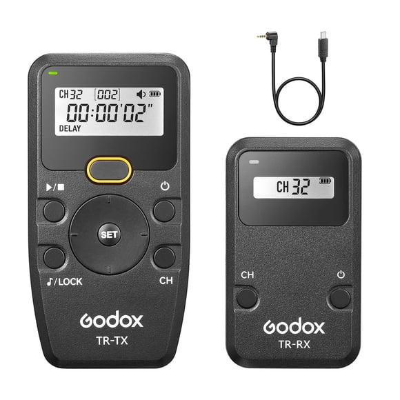 Disparador remoto Godox TR-S2 para Sony, interrupómetro inalámbrico con disparador compatible con So