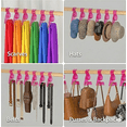 thumbnail image 3 of OnDisplay LuxeArch: Premium Wide Arch Acrylic Handbag/Purse/Backpack Hanger (Pink, 1), 3 of 7