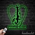 thumbnail image 3 of Handmadetneonsign Guitar Pick Metal Wall Art Light, Guitar Pick Metal Sign Wall Decor, Instrument Metal Decor 59466, 3 of 5