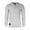 Grey Thermal, variant on ZIMEGO Mens Long Sleeve Casual Thermal Button Henley