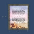 thumbnail image 2 of The Starfish Story Teacher Gift, The Legend of the Starfish Wall Decor, Thank You Gifts or Encouragement Gifts, Thinking of You Gifts, Add to Your Thank You Gift Basket, Framed Home Decor, 2106BW, 2 of 5