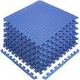 thumbnail image 4 of Sivan Health and Fitness 24 Sq Ft Blue EVA Foam Interlocking Exercise Mat, 6-Tile, 4 of 5