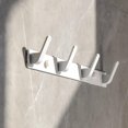thumbnail image 3 of ABPETE 4 Hooks White Wall Mounted Towel Hooks for Bathrooms and Coat Racks, 3 of 18