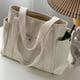 thumbnail image 1 of SGACAI Bolso de lona, bolso de mujer, bolso de hombro, bolso de estudiante universitario, W1B7 grande, 1 of 7