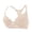 Beige, variant on Women's Front Clasp Bra with Steel Rim Support and Lace Detailing for Enhanced Shape, Adjustable Straps, Smooth Contour Cups, Everyday Wear, Date Nights White 85C