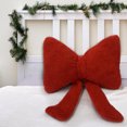 thumbnail image 5 of Moocorvic Spring Decor Red Bow Ribbon Sofa Pillow Bow Seat Cushion, 5 of 5