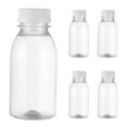 thumbnail image 6 of MLINS 5PCS Plastic Bottles with Caps Juice Containers Reusable Juicing Bottles Smoothie Bottle Drink Containers, 6 of 8
