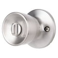 thumbnail image 3 of Brinks Keyed Entry Classic Bell Style Doorknob, Satin Nickel Finish, 3 of 14