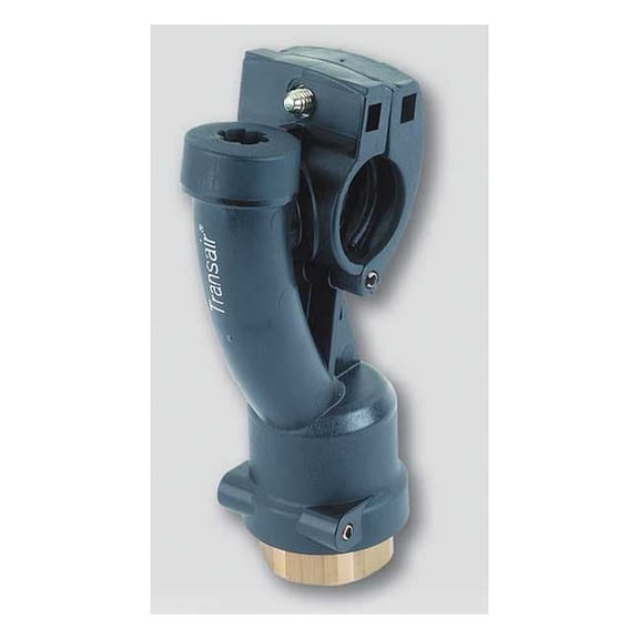 Transair Threaded Drop Bracket, Polyamide, Black 6663 25 22