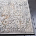 thumbnail image 3 of SAFAVIEH Bel Air Ezra Oriental Polyester Area Rug, Ivory/Gray, 5'5" x 7'7", 3 of 11