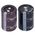 thumbnail image 1 of Condensador electrolítico de aluminio, forma cilíndrica, 250V, 2200μF, 105℃, 35 x 50mm, 2 uds. VoborMX herramienta, 1 of 8