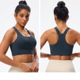 thumbnail image 2 of Yoga Sports Bra for Leisure Home Use - Supportive Wirefree Design with Removable Padding and Everyday Comfort Large Size Women, 2 of 6
