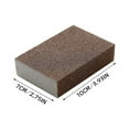 thumbnail image 2 of Oalirro Multi-Purpose Scrub Sponges for Kitchen by Scrub-it - Rust and Atain Removal Along with Heavy Duty Scouring Power - Effortless Cleaning of Rusted Pots and Pans (30 Pack, 10 x 3 x 7 cm), 2 of 8