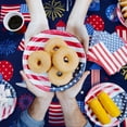 thumbnail image 5 of 4th of July Tablecloth Memorial Day Patriotic Table Cloths Waterproof American Flag Table Cover for Rectangle,Round,Oval,Outdoor Patio Table, 5 of 6