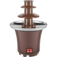 thumbnail image 1 of EIMELI Electric Chocolate Fountain Machine 3 Layer Cheese Fountain Machine Hold 10oz Chocolate Fondue Fountain Stainless Steel Cheese Fountain Melting Machine Auto Off Household Chocolate, 1 of 6