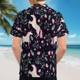 thumbnail image 6 of High Quality Hawaiian Shirts for Men Short Sleeve Aloha Beach Shirt Floral Summer Casual Button Down Shirts Blouses VEA4MS, 6 of 7