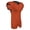 Orange Black, variant on Backer Football Jersey - ORANGE BODY, BLACK BODY - M